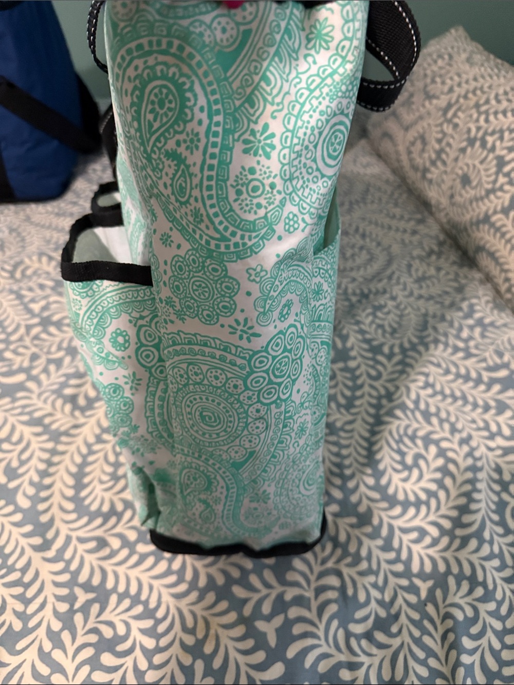 Scout Mint Paisley Pocket Organizer Tote - Picture 5 of 8